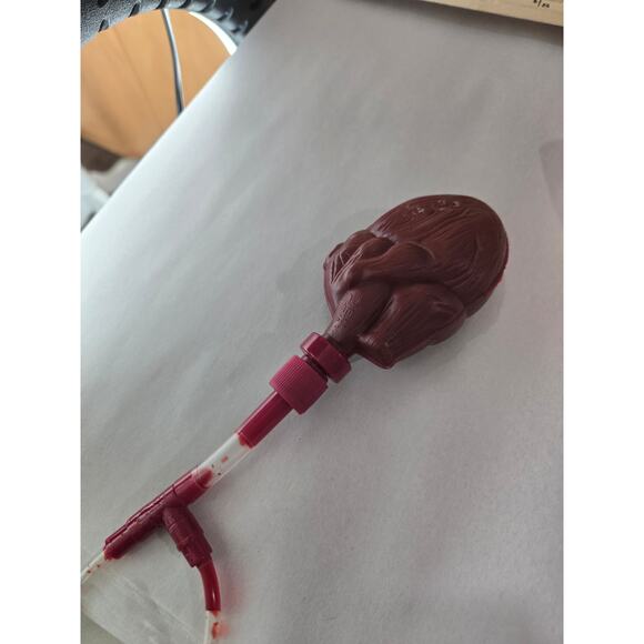 Scream Halloween Bleeding Ghost Mask with blood pump Costume  #774 - Picture 5 of 7